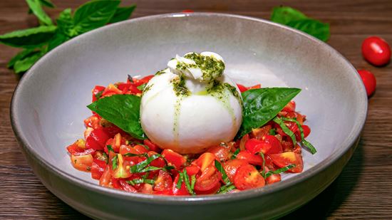 Burrata at Prego Kata